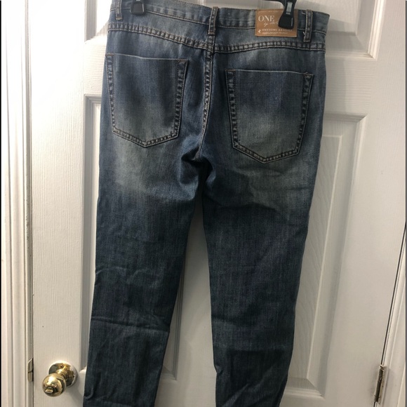 ONE Teaspoon Awesome Baggies 100% cotton Jeans - Picture 6 of 7